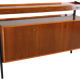 Vintage high sideboard two piece cabinet 'Korpela'