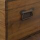 Walnut travel chest