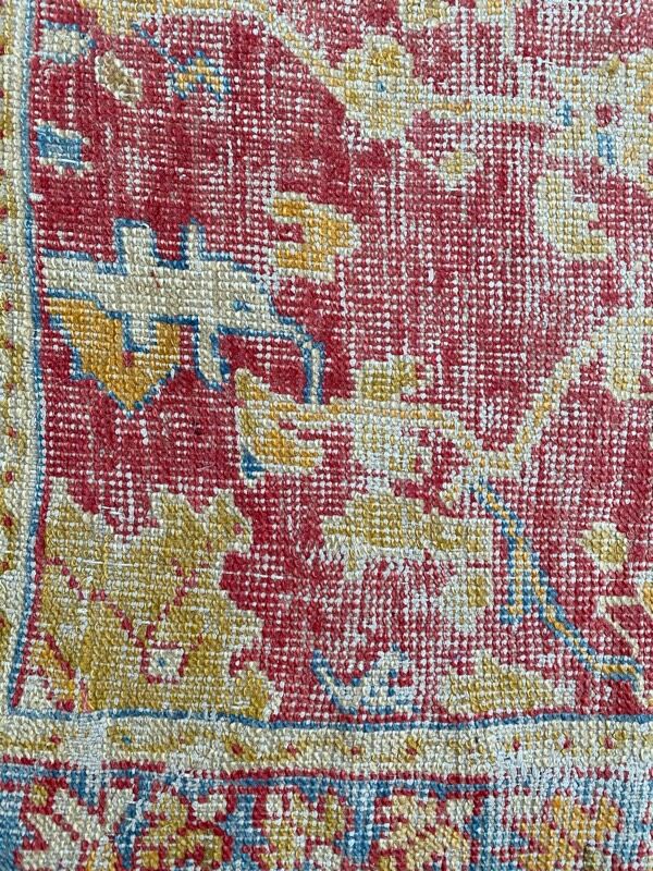 Turkish Smyrne Oushak carpet 236x466 cm