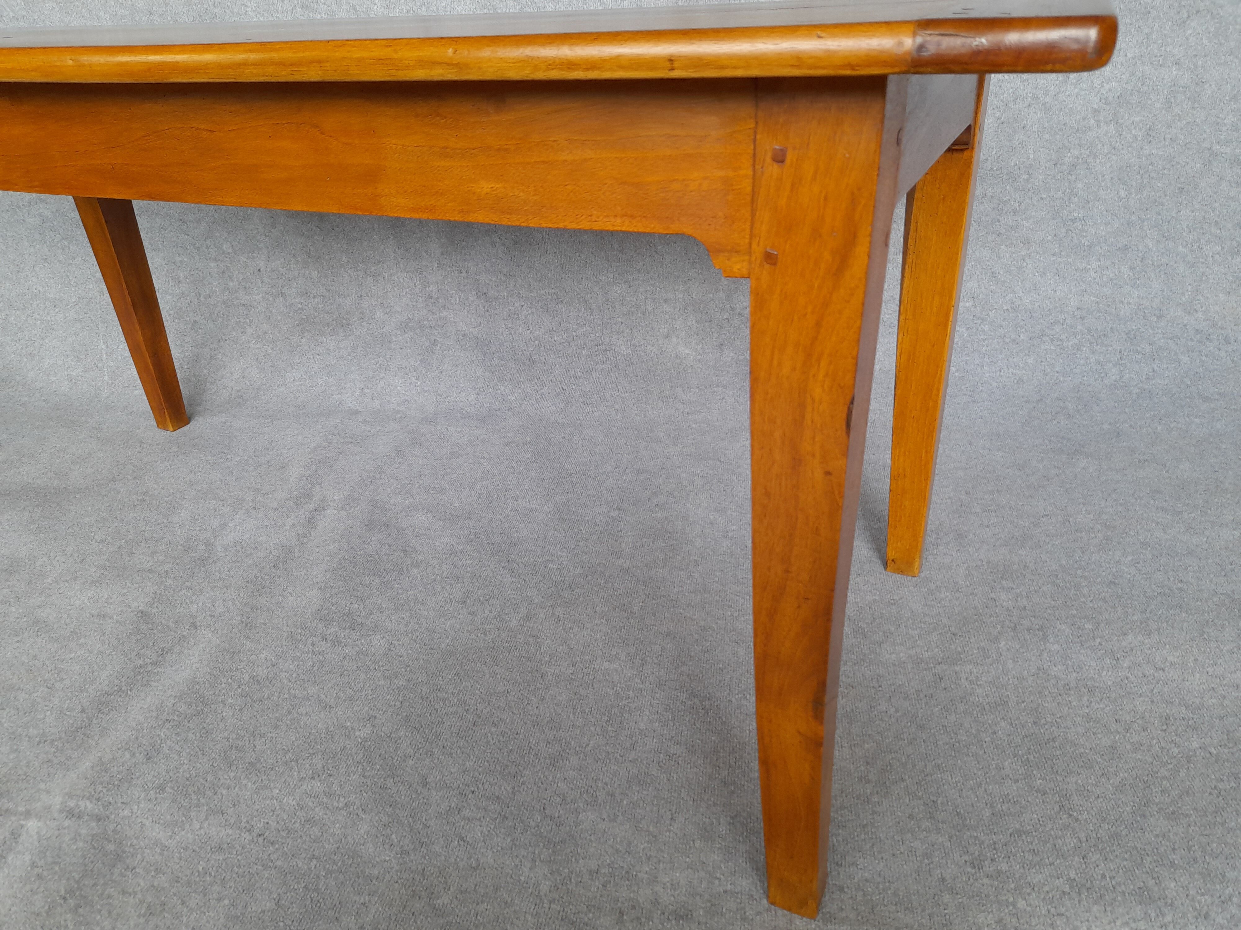 Old walnut farmhouse table