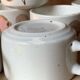 6 tasses à café en grès Salins, 1970