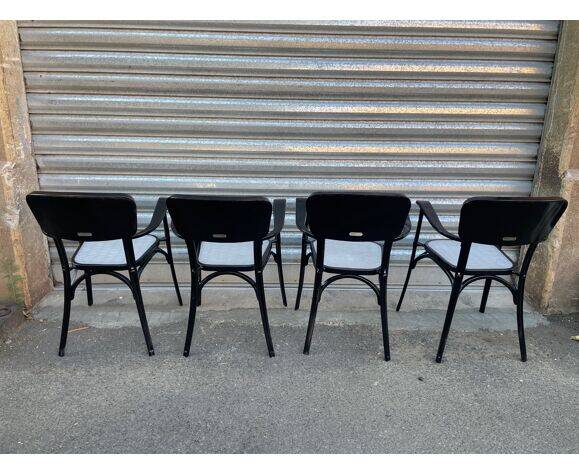 Ensemble de 4 chaises/fauteuils