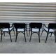 Ensemble de 4 chaises/fauteuils
