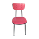 50s red-red formica Roc chair