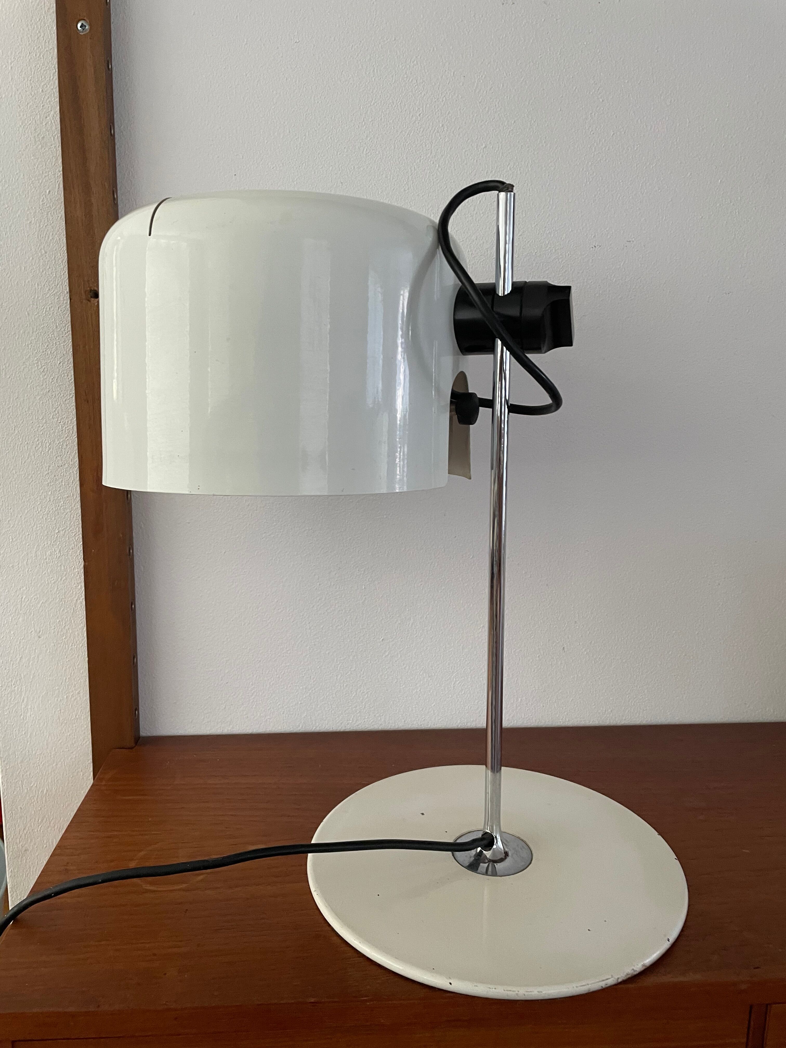 Joe Colombo, "Coupe"  Table Lamp by Oluce, 1960s