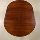 1960s Midcentury round rosewood dining table, Lübke
