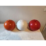 3 bowling balls: 70s ice cube trays