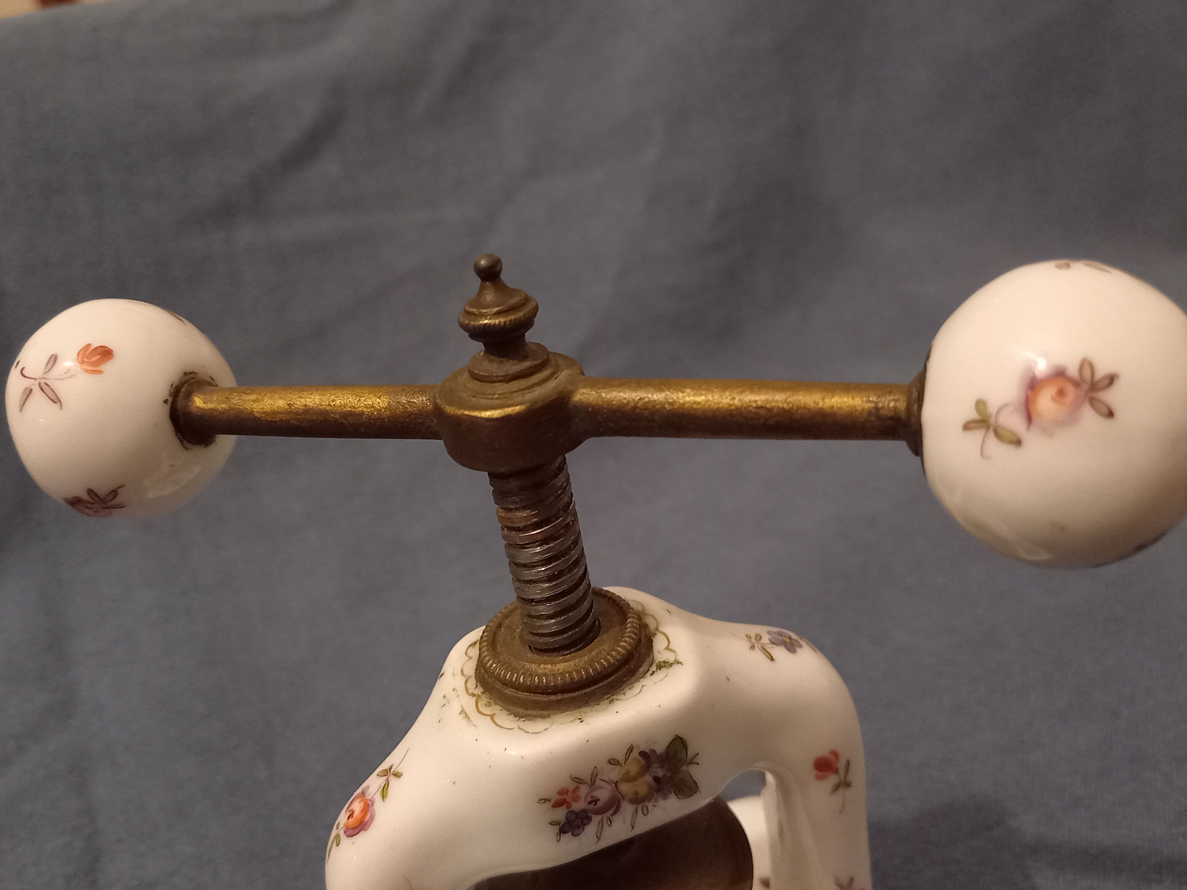 Antique and rare porcelain nutcracker