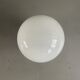 Wall light or ceiling light in porcelain and white glass