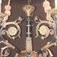 Restoration bronze chandelier