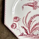 Small earthenware dish from Clairefontaine, "Indiana" service.