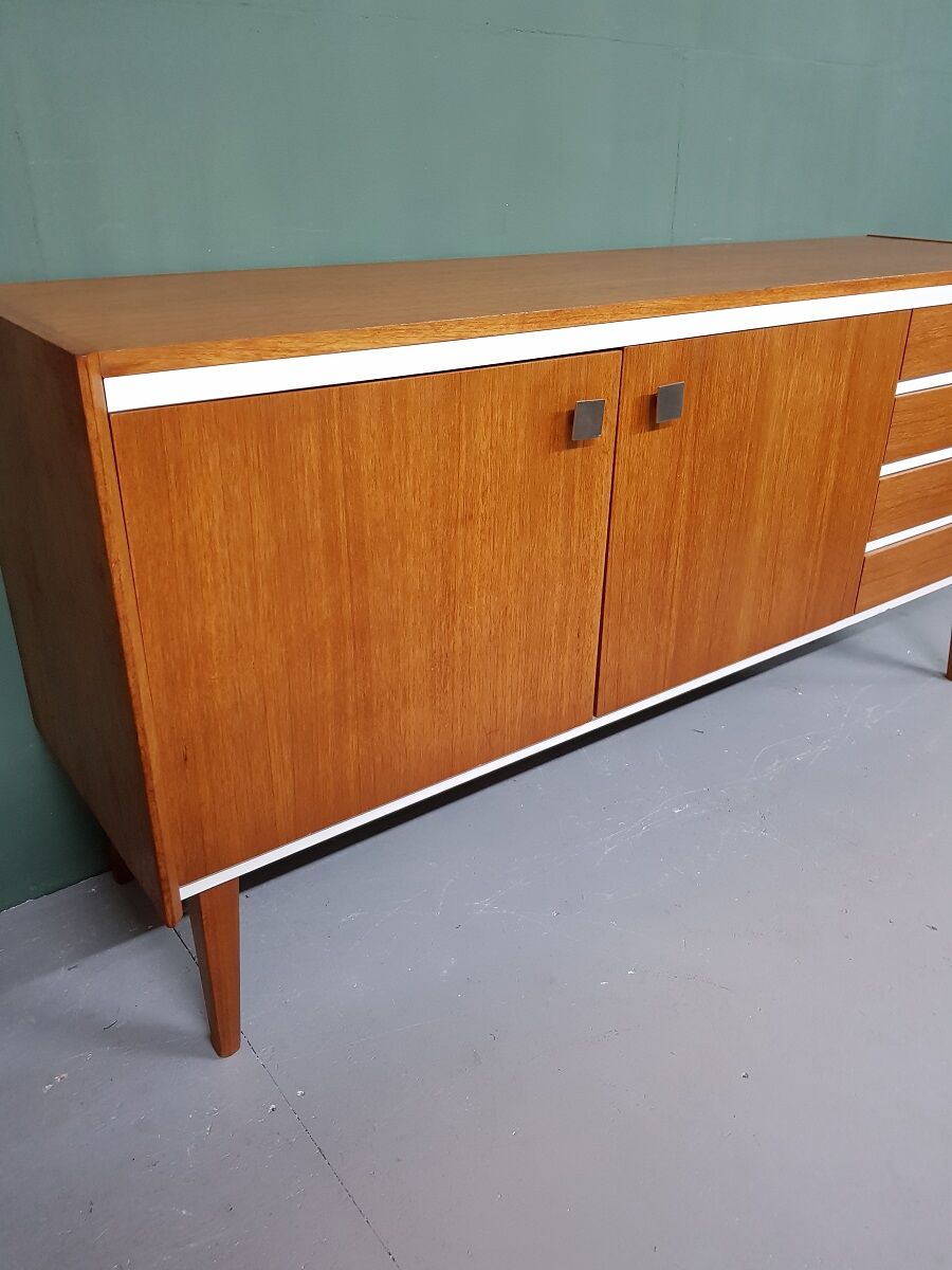 Vintage dutch topform teak sideboard from the 1960