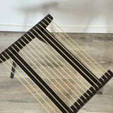 Vintage black Georges Tigien stool