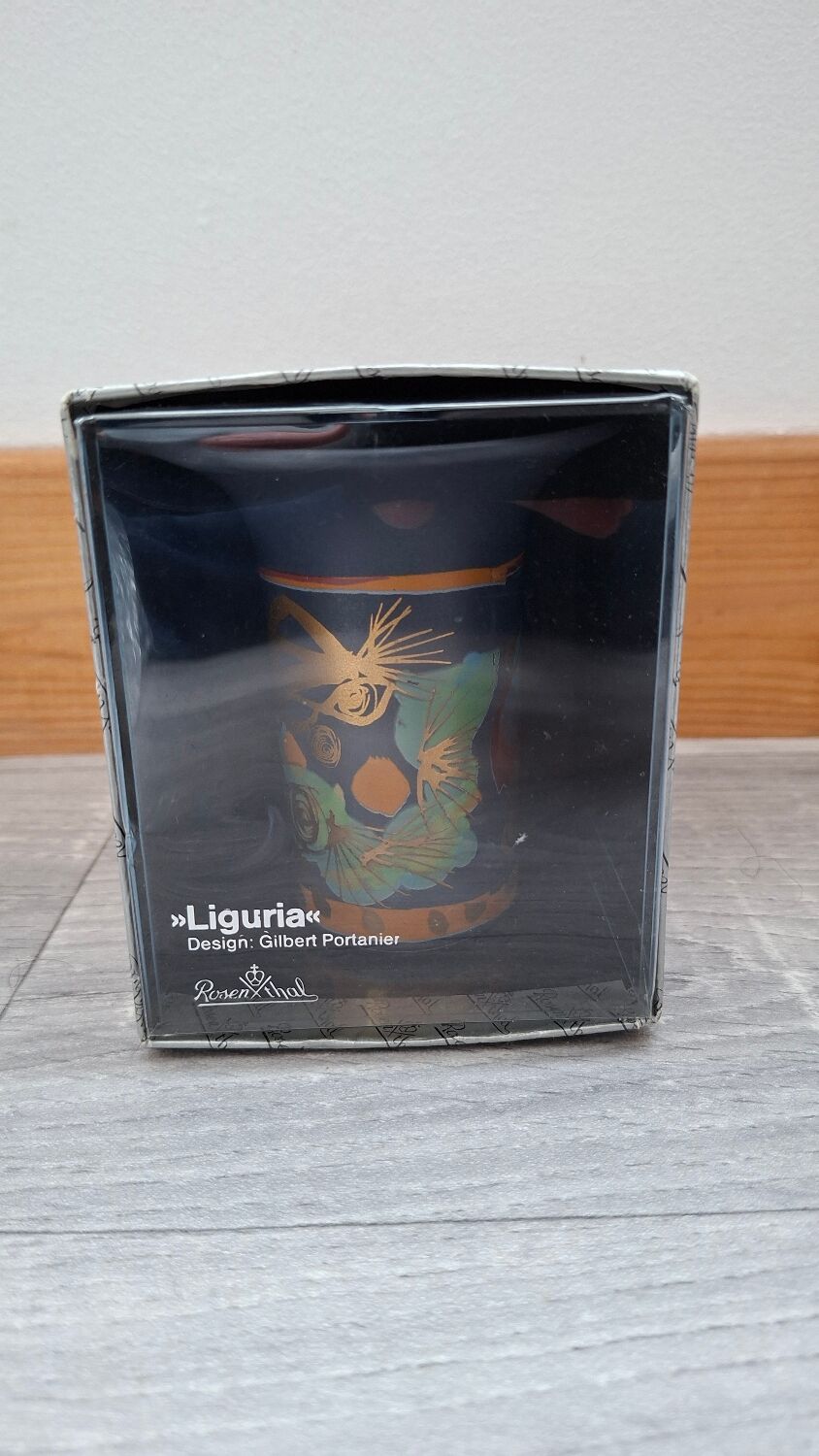 Vintage porcelain vase Liguria by Gilbert Portanier Rosenthal