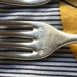 Silver - 6 single-flat forks