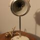 Lampe de bureau eyeball blanche 60's