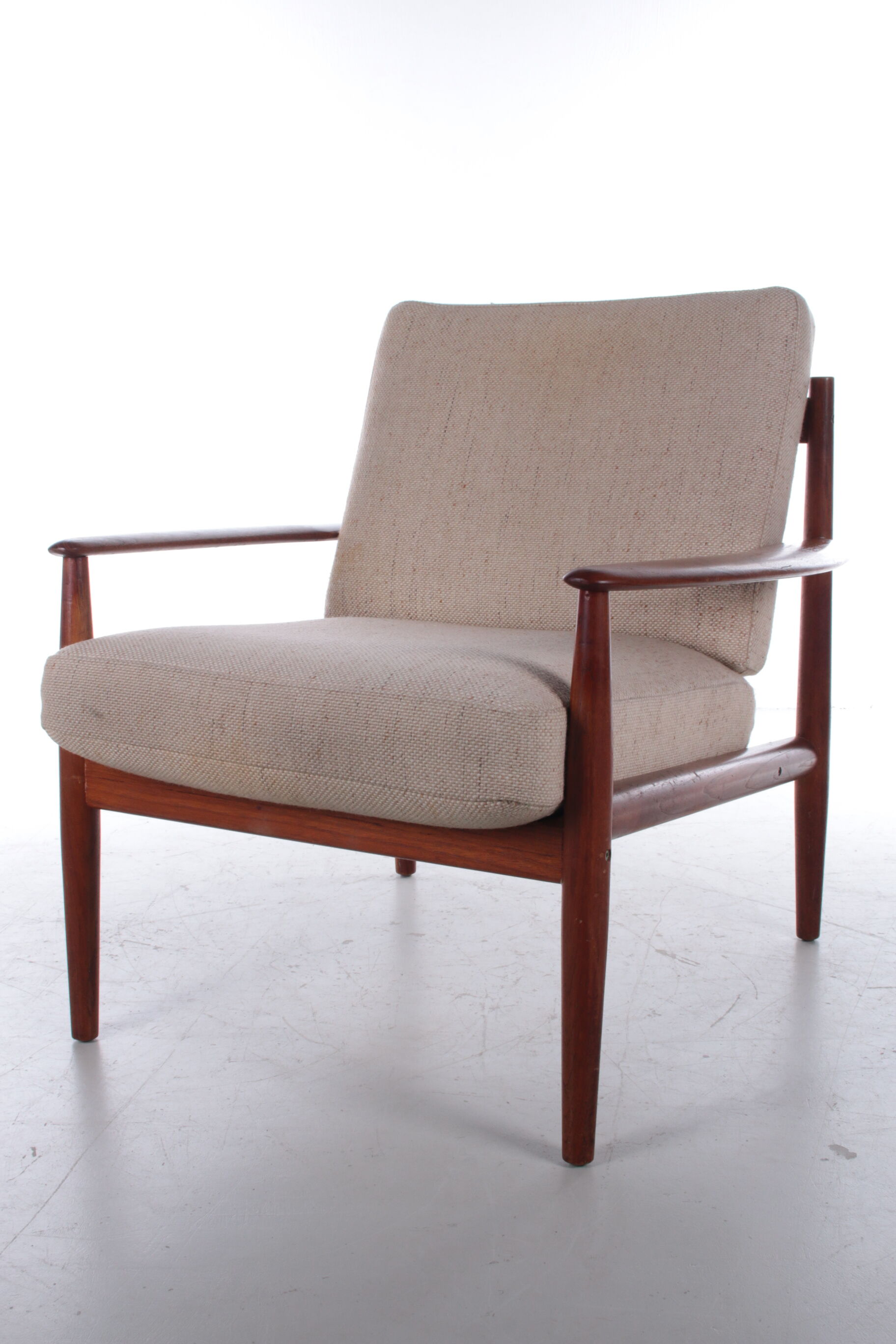 Original teak armchair design by Greta Jalk Model 118, Denmark