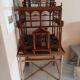 Victorian wooden birdcage