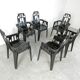Boston Chairs by Pierre Paulin for Henry Massonnet, 1988, Set of 6