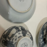 Tea set 9 pieces Japanese pattern