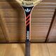 Vintage adidas tennis racket ilie năstase wood + case #e2