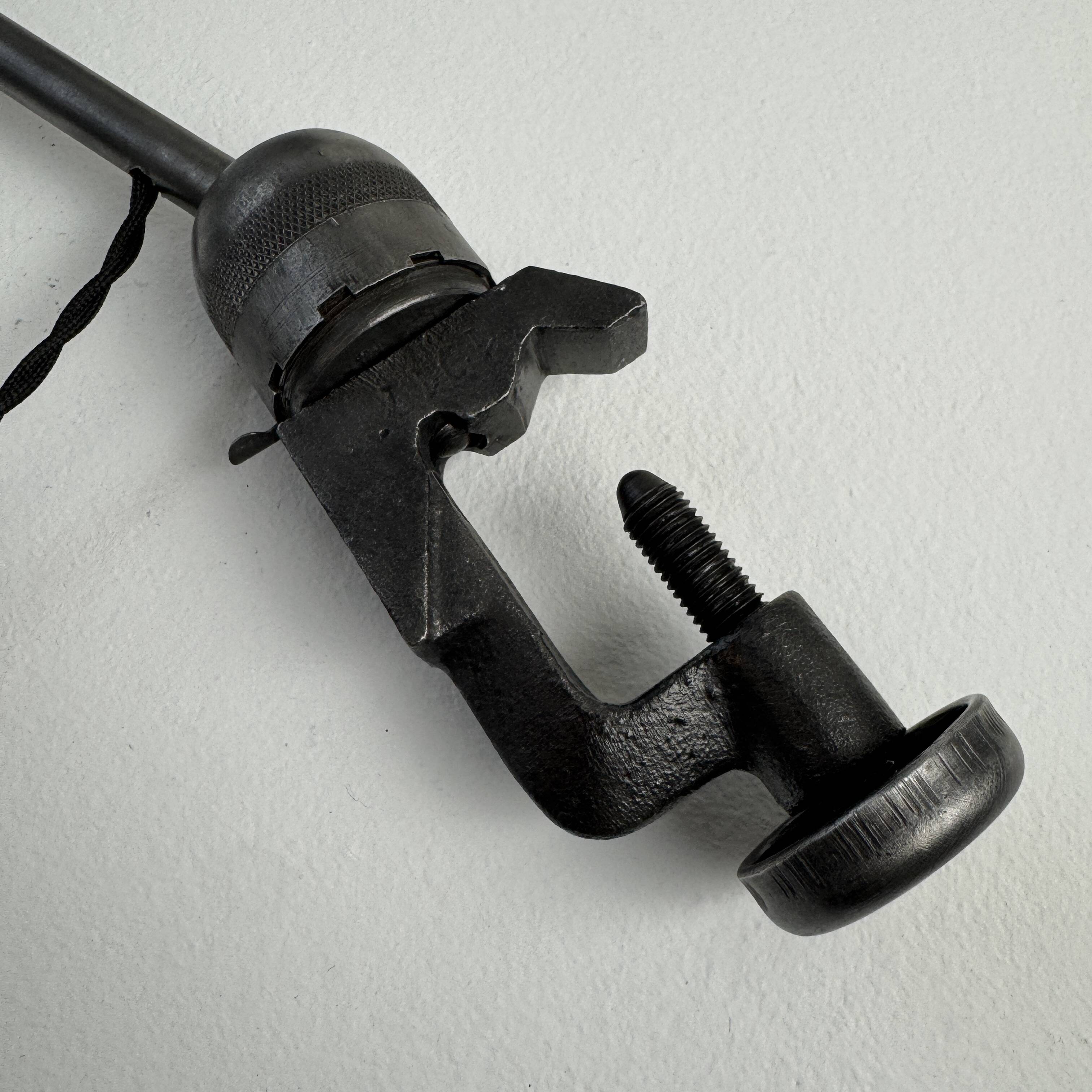 Old industrial wall light "Grass Ravel" No. 204 semi-fixed