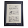 Illustrated plate, Studies of Terrier dogs, signed André Margat, 1930