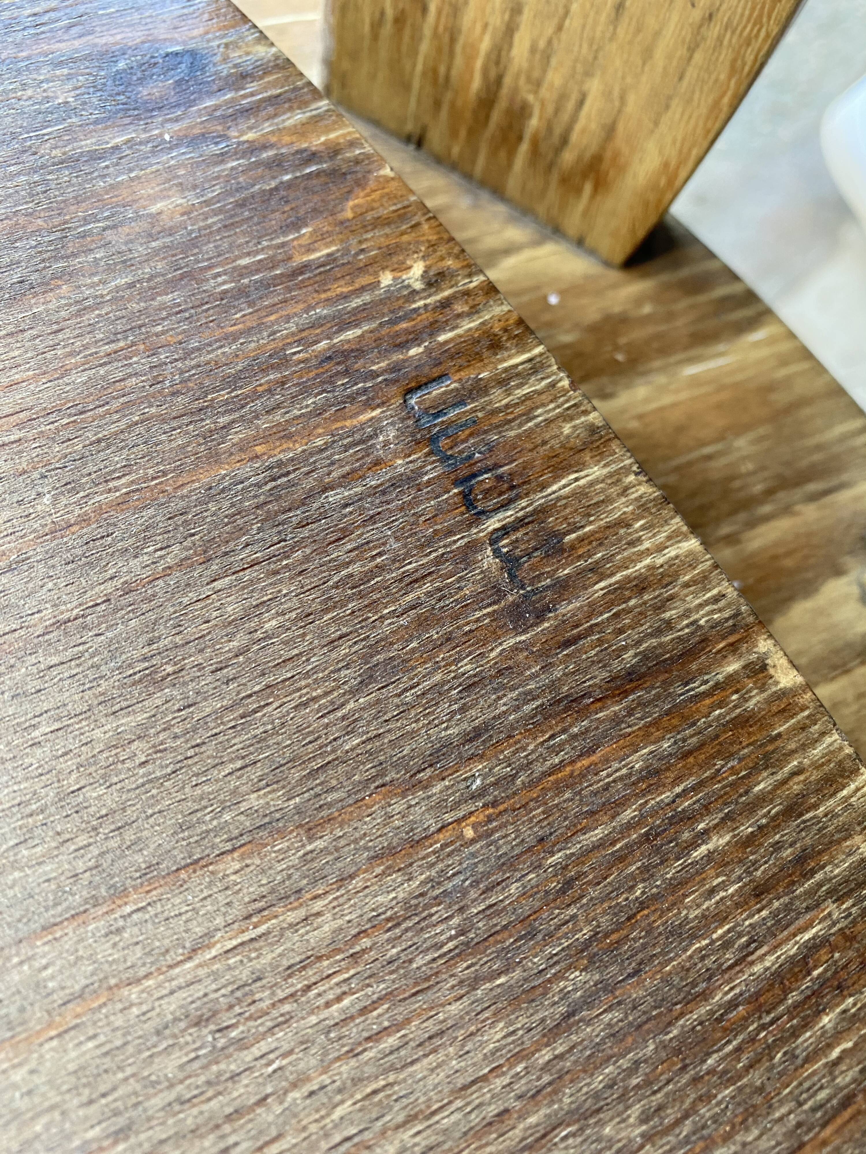 Pair of Baumann bistro chairs