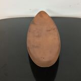 Scandinavian brass cup, shuttle shape, 60s