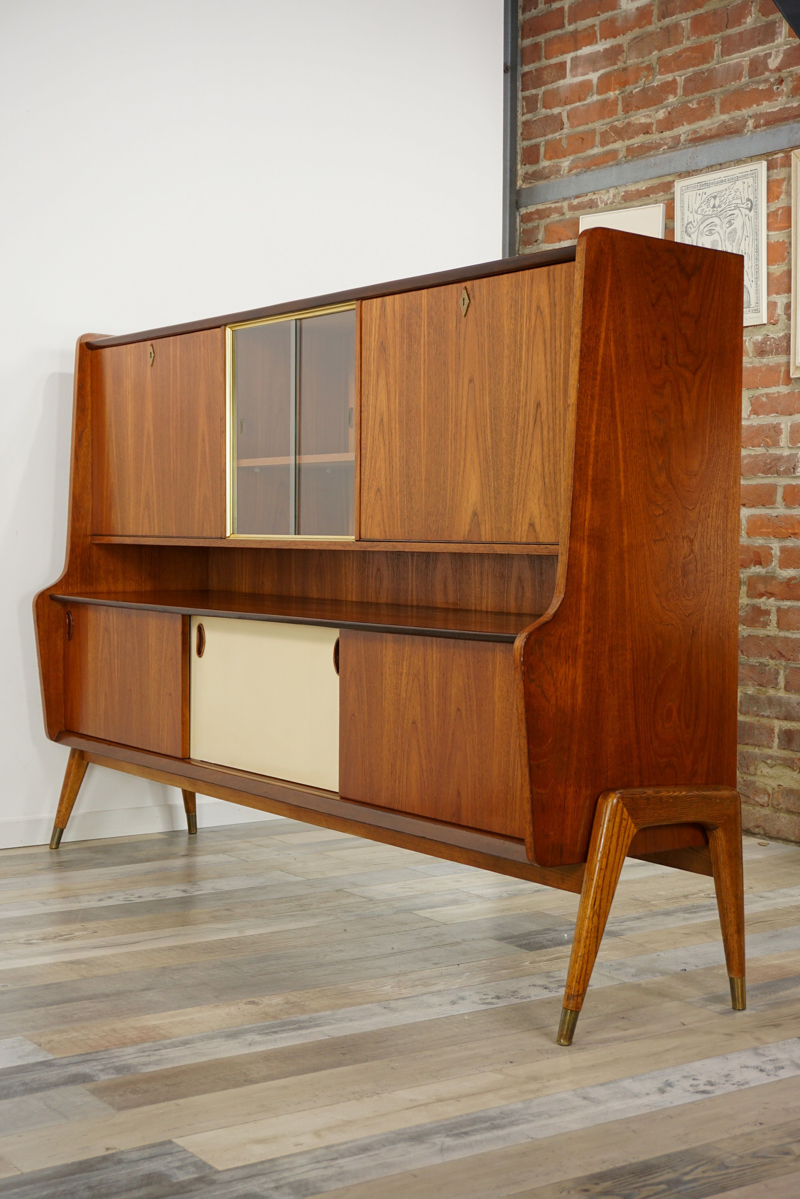 Teak sideboard by Oswald Vermaercke for V-Form