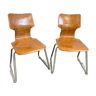 Pair of Chairs Pagholz model Flototo.