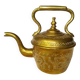 Théière vintage en laiton