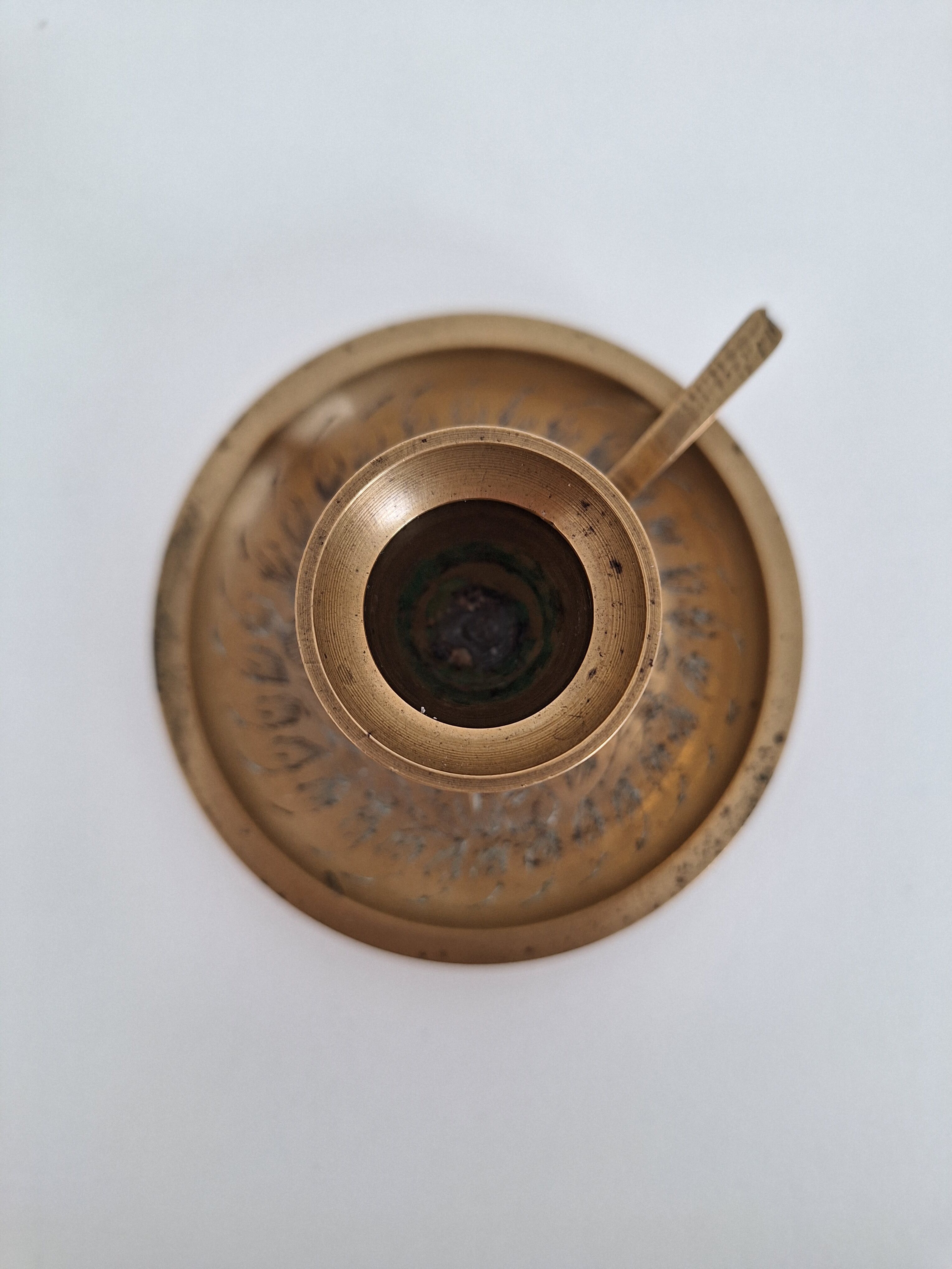 Vintage bedroom candle holder