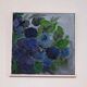 Swedish Oil on Canvas – “Blue Berries” by Martin Kallerup