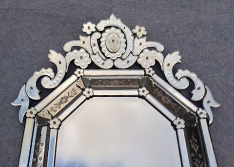 Former mirror of venice XIX th 128x84cm