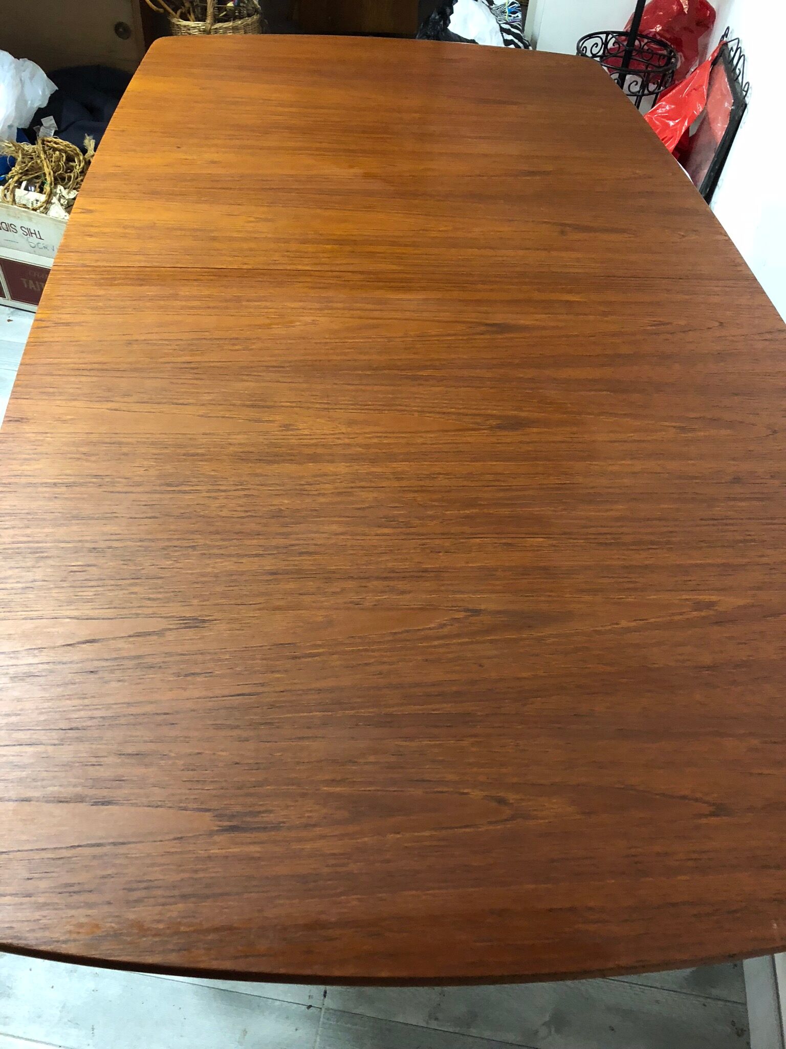 Scandinavian style 60 teak table