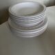 Set of 6 plates of glazed earth 1970 Pierre Motton for Gien