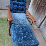 Morris "Potacol" armchair and footrest