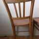 Lot de 4 chaises bistrot style baumann
