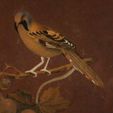 Still life on paper signed and dated 1839