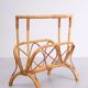 Rattan Magazine rack 1970s
