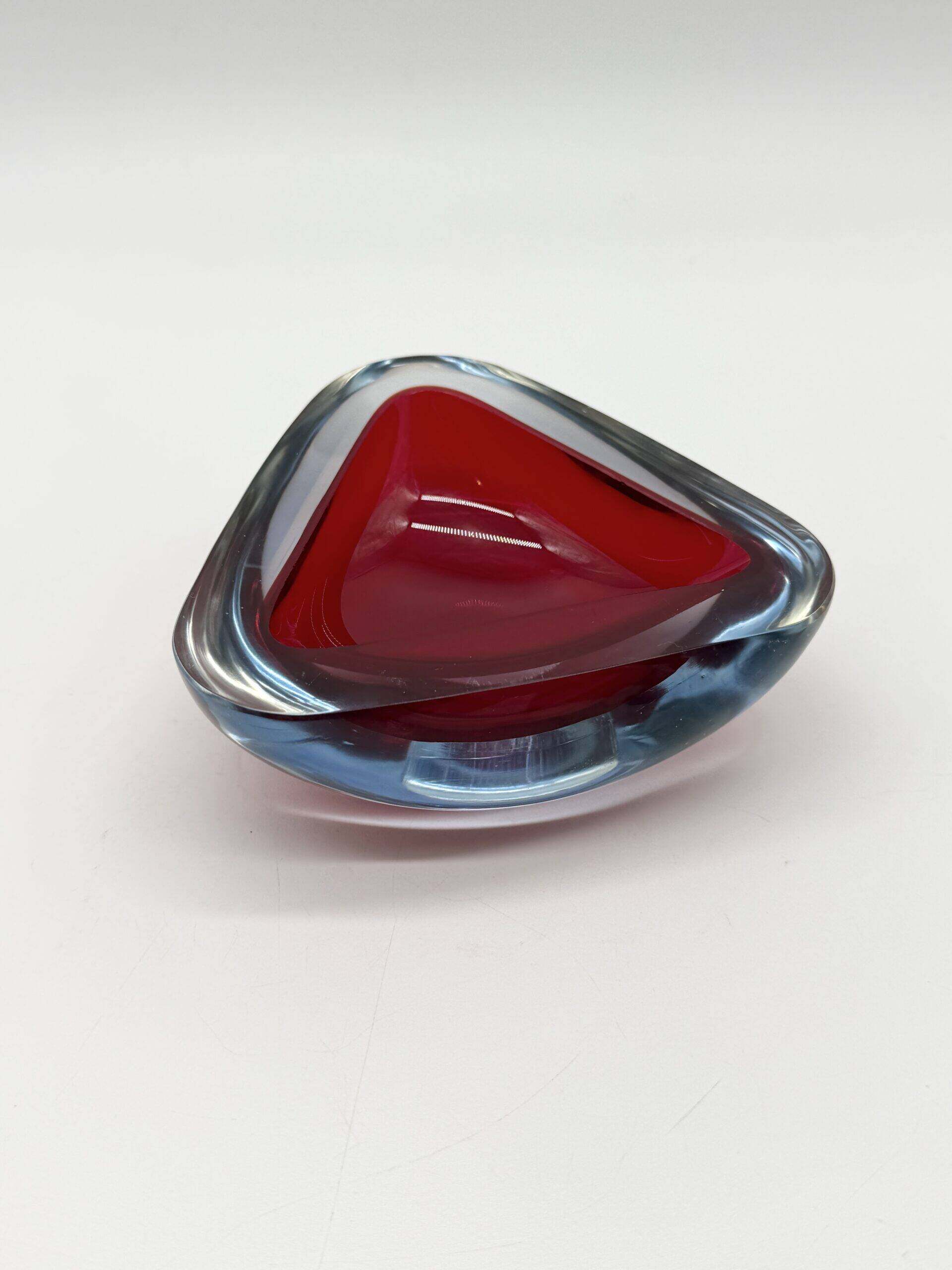 Ashtray "Sommerso" – Murano Glass, 1960s
