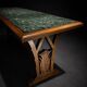 GAETANO BORSANI - CONSOLE / CENTRE TABLE / Marble & Wood - 1930s