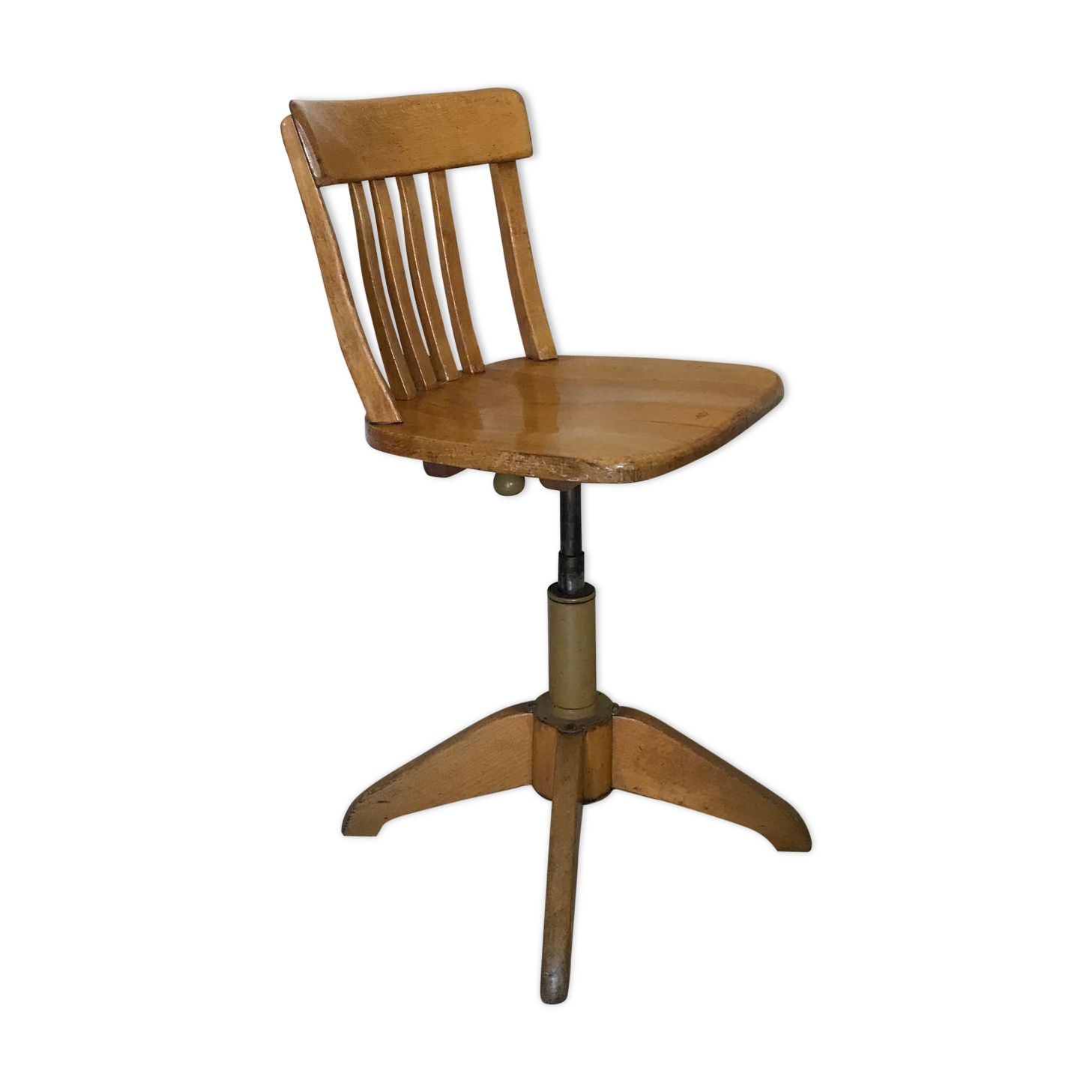 Mid-century Stoll vintage workshop chair