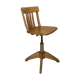 Mid-century Stoll vintage workshop chair