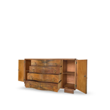 Italian Art deco walnut sideboard