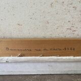 Banana trees on Rue du Havre, signed, 1988