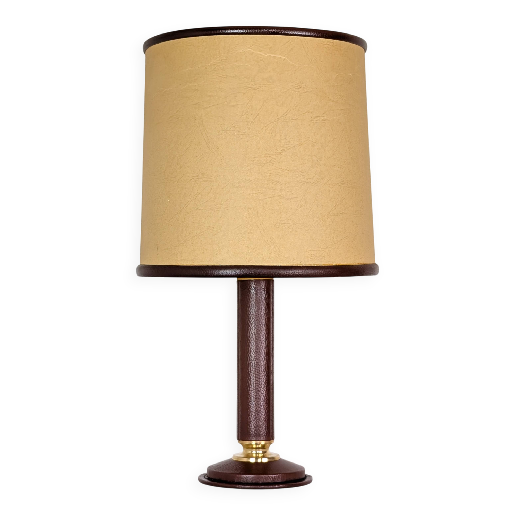 Le Tanneur leather lamp