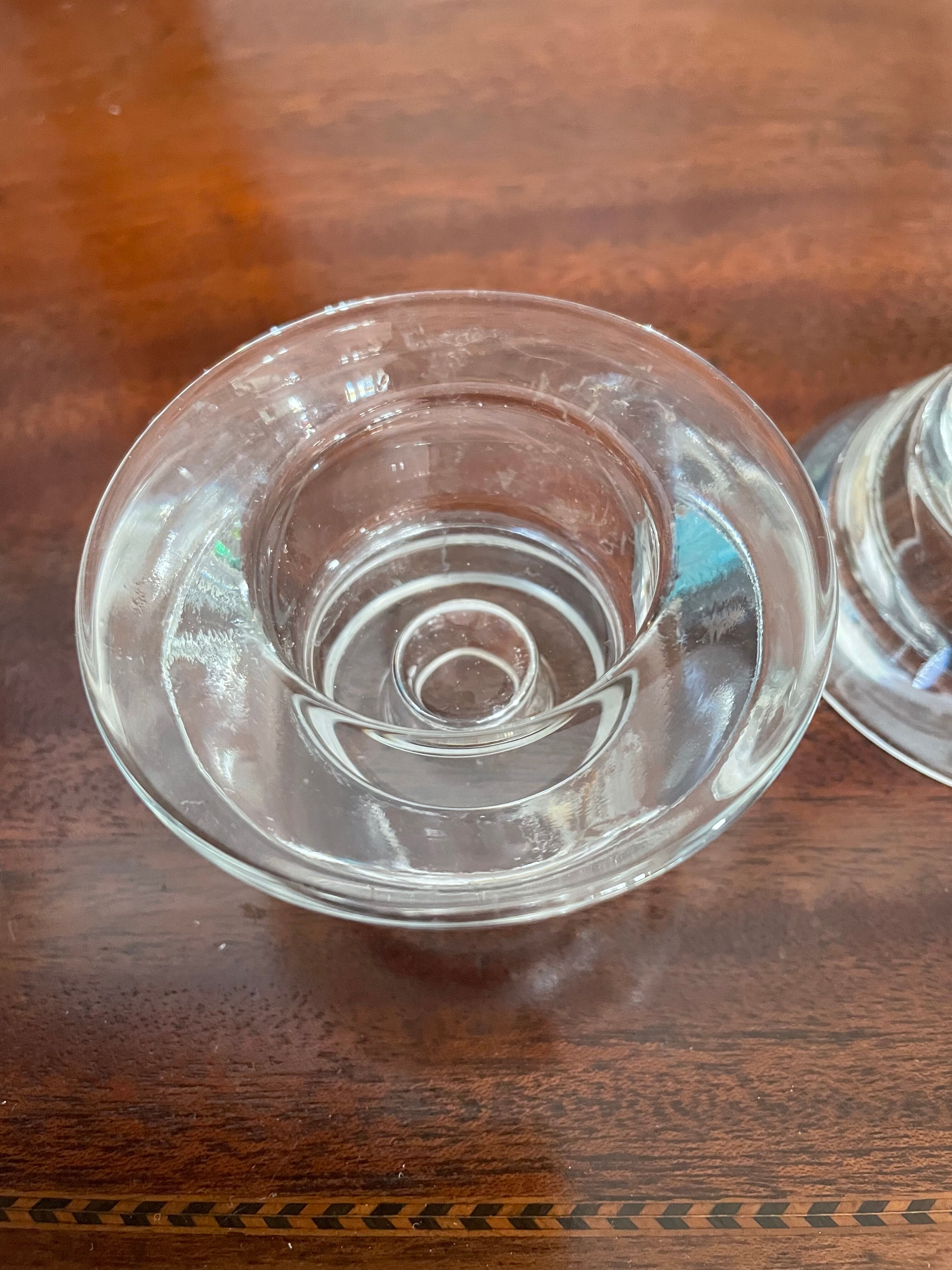 Set of 3 reversible Scandinavian candle holders