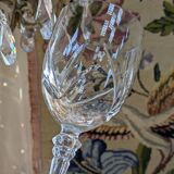 Crystal footed glasses